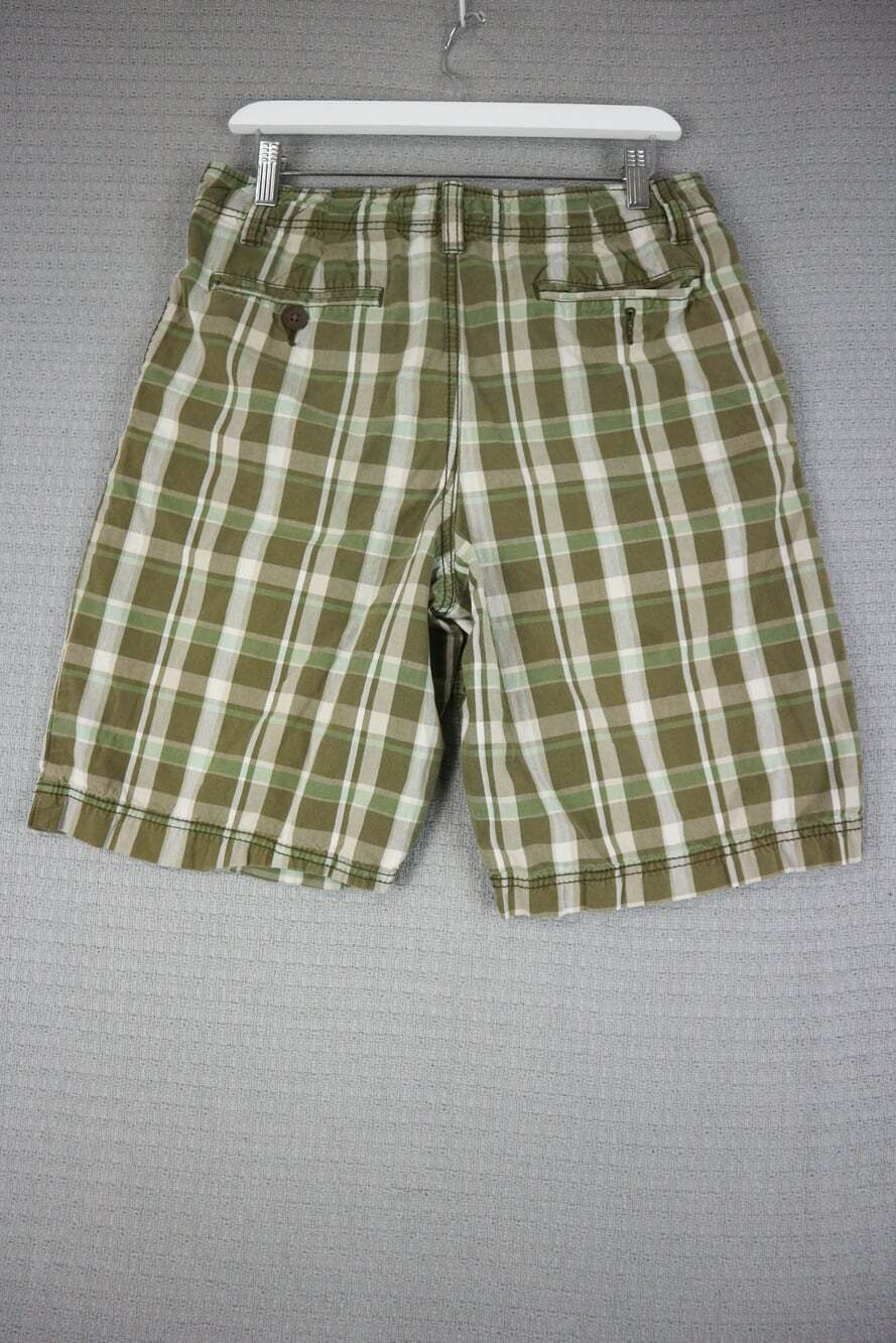 Foot Locker Plaid Checkered Shorts Mens 30W - Picture 2 of 5